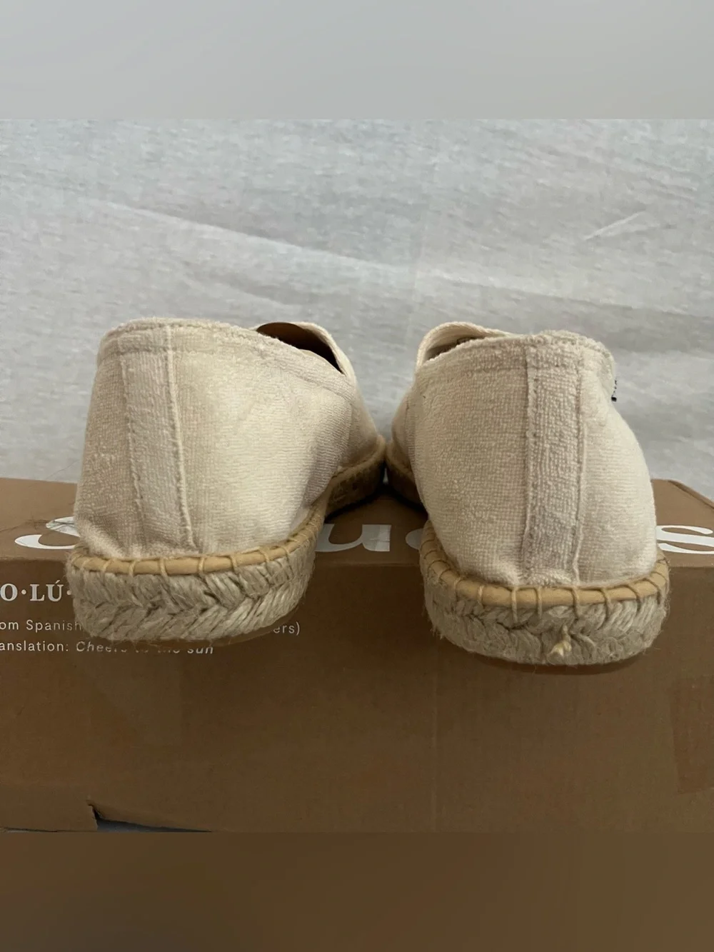 Soludos Original Espadrille Undyed Natural Canvas